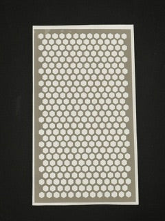 Honeycomb Airbrush Stencil Pack – 10 Sheets, Approx. 4 × 8 in.